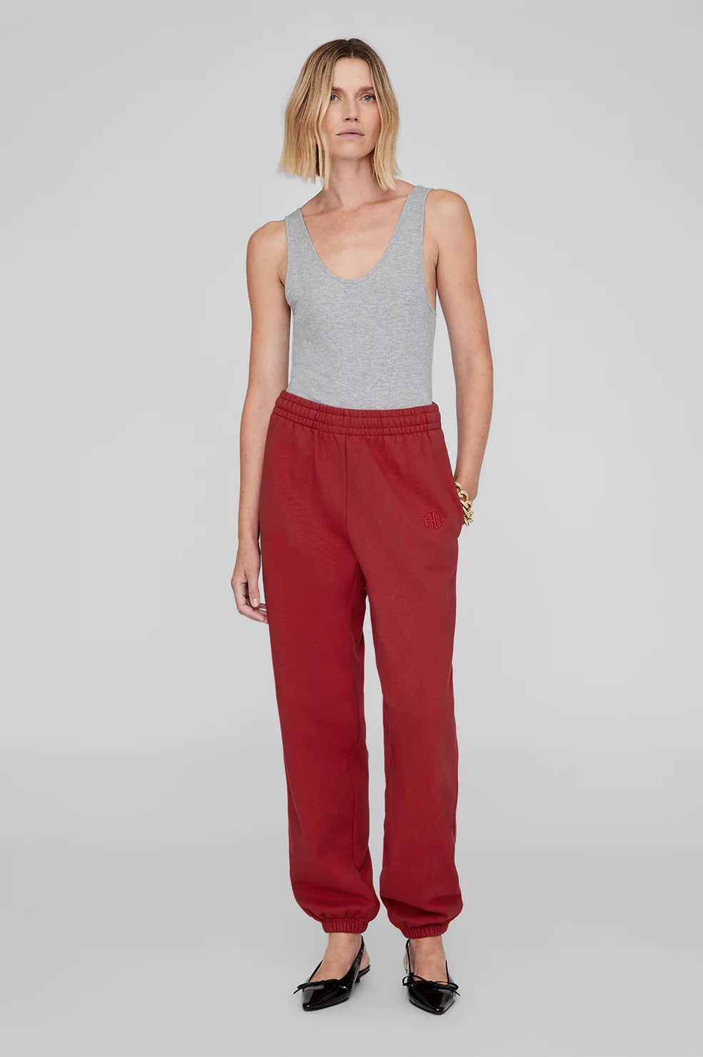 ボトムスその他 ANINE BING Red jogging pants ANINE BING Red jogging pants | TheDoubleF