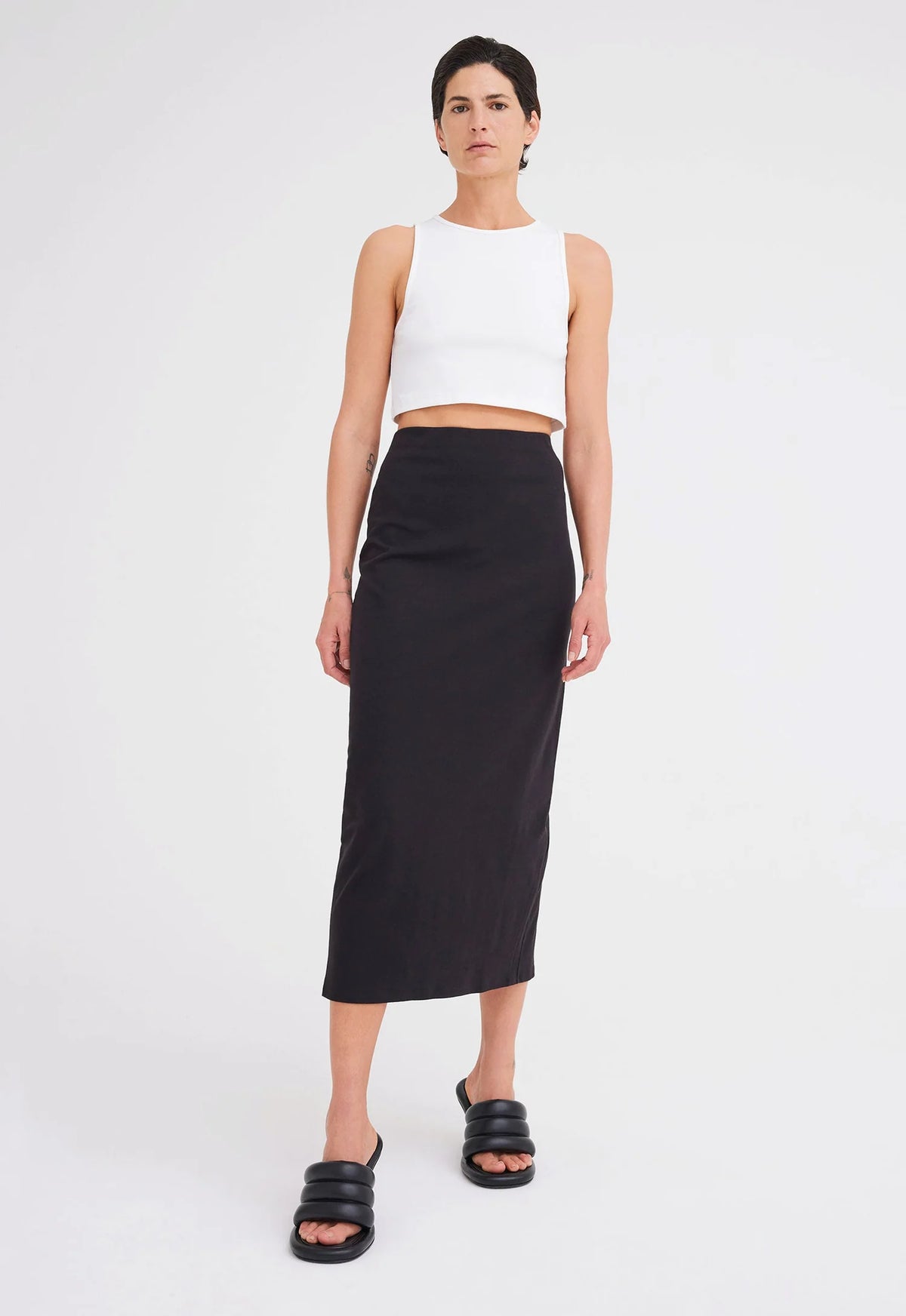 JAC AND JACK ANDRAS SKIRT BLACK — SALT CLOTHING