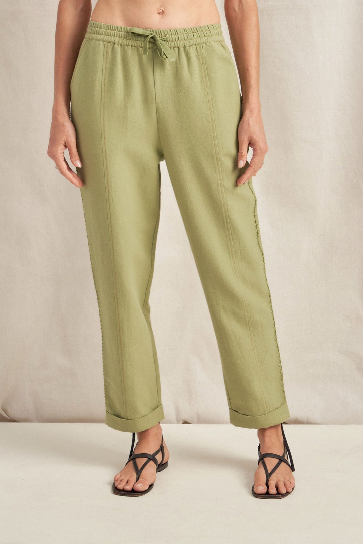 ILIO NEMA CADMUS SAGE PANTS — SALT CLOTHING