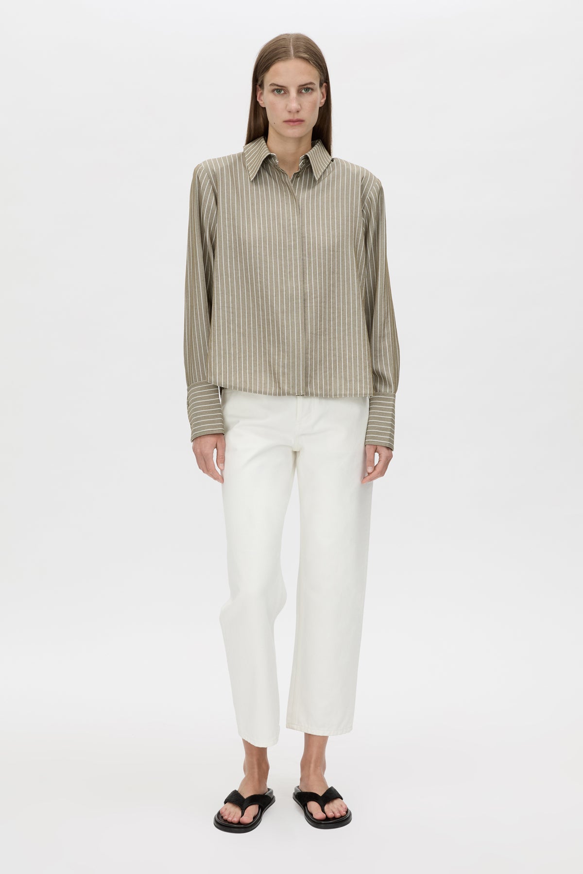 Pantalon Capri Cropped Camilla And Marc à Rayures - Taille 4 US (8 UK) - Neuf Avec étiquettes