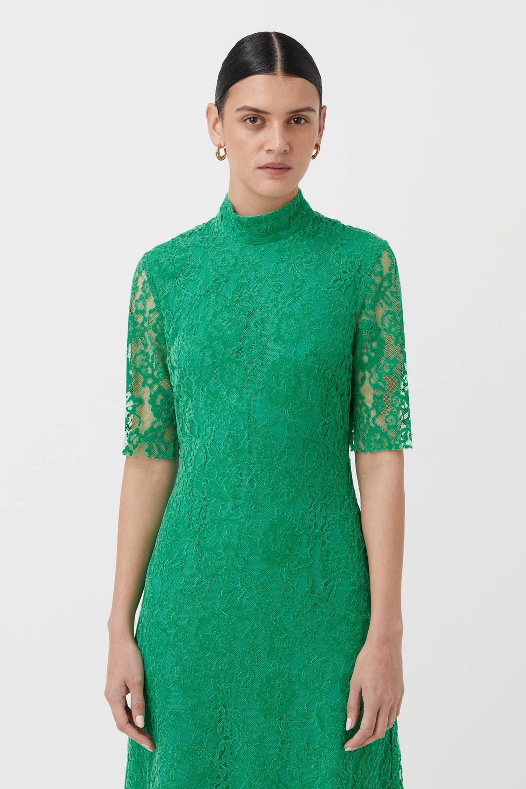 CAMILLA AND MARC ALEZIO DRESS GREEN